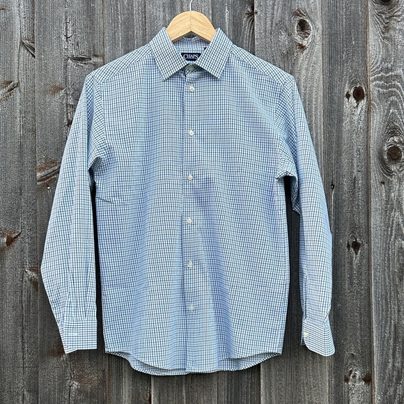 Chaps Other - Chaps Blue and White Checkered Button-Down Shirt